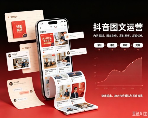汉南抖音图文代运营服务